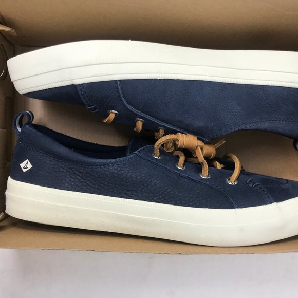 sperry women's seaside washable leather sneaker